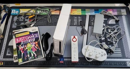 Nintendo Wii Wiimote-pakket, games, klassieke controller, Games en Spelcomputers, Spelcomputers | Nintendo Wii, Refurbished, Met 1 controller
