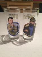 Kuifje : 2 glazen, Verzamelen, Ophalen of Verzenden, Kuifje