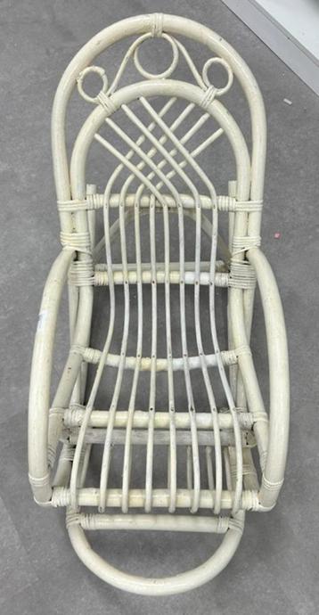 Fauteuil à bascule en bois