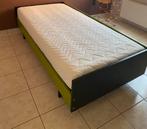 bed met matras en lattebodem 90 x190, Huis en Inrichting, Slaapkamer | Boxsprings, Ophalen, Gebruikt, 90 cm, Eenpersoons
