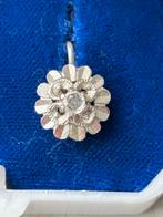 18 karaat wit gouden oorbellen, Enlèvement, Comme neuf, Blanc