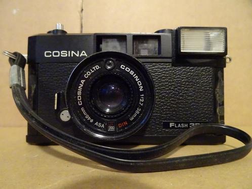 Appareil photo vintage appareil photo Cosina Flash 35E Japon, TV, Hi-fi & Vidéo, Appareils photo analogiques, Utilisé, Compact