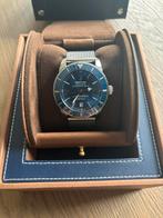 Breitling Superocean Heritage 46mm Blauw 2018, Handtassen en Accessoires, Horloges | Heren, Ophalen, Staal, Gebruikt, Staal