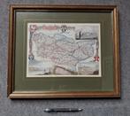 Anglofiel - Gravure van 'County Kent' Zuid-Engeland Vintage, Ophalen of Verzenden