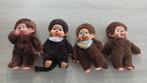 4 vintage Monchichi's, Verzamelen, Ophalen, Zo goed als nieuw