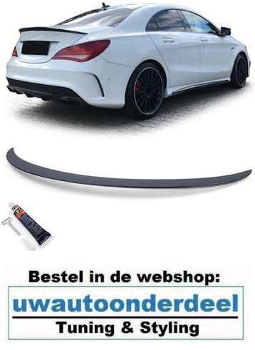 Achterklep Spoiler Glans Zwart AMG Look Voor Mercedes CLA C1 beschikbaar voor biedingen