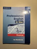 Professional English in Use Finance, Boeken, Studieboeken en Cursussen, Ophalen, Zo goed als nieuw, Hoger Onderwijs
