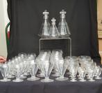 Jugendstil Drinkservies - glazen en karaffen - 43 stuks !, Antiek en Kunst, Antiek | Glaswerk en Kristal, Ophalen of Verzenden