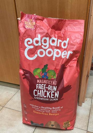 Hondenbrokken Edgar & Cooper 8+ chicken & salmon 12 kg