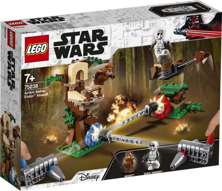 LEGO Star Wars Action Battle Endor Assault (75238), Kinderen en Baby's, Speelgoed | Duplo en Lego, Nieuw, Lego, Complete set, Verzenden