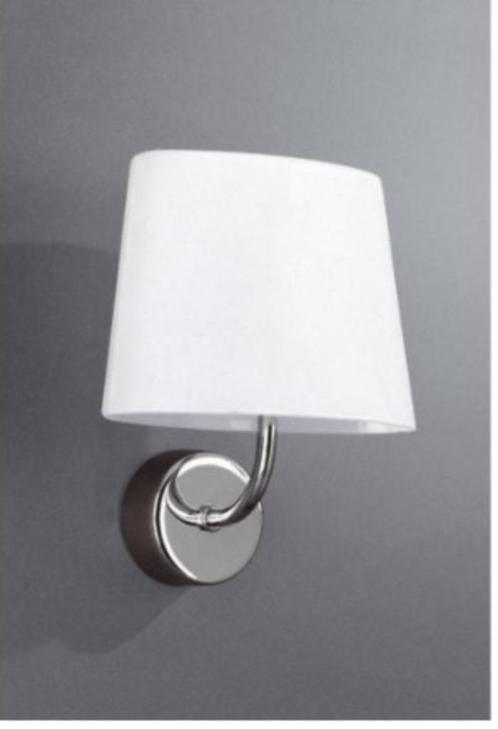 Massive Aqua wandlamp – chroom & opaalglas – voor badkamer, Doe-het-zelf en Bouw, Sanitair, Chroom, Glas, Ophalen of Verzenden