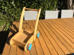 Houten loopwagentje met bakje, Ophalen, Gebruikt