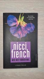 Nicci French - Wie niet horen wil, Ophalen, Gelezen, Nicci French