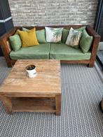 Loungebank van teak hout, Tuin en Terras, Ophalen, Gebruikt, Hout