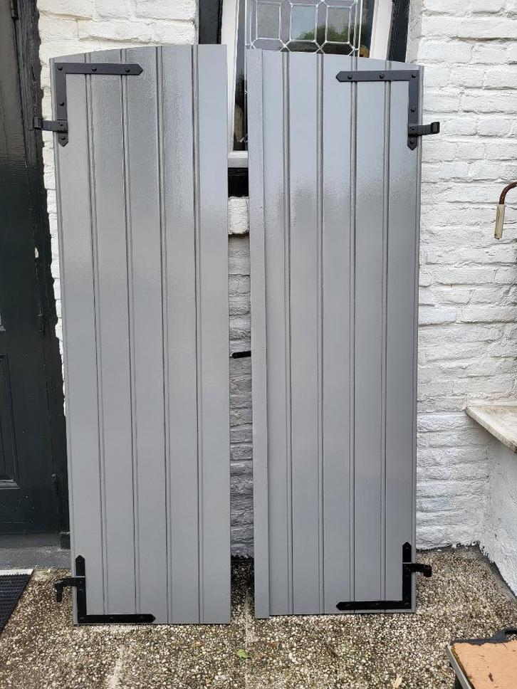 Getoogde raamluiken, Doe-het-zelf en Bouw, Glas en Ramen, Zo goed als nieuw, Overige typen, 160 cm of meer, 120 tot 160 cm, Ophalen