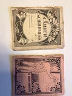 2 handgeschreven kookboekjes, Antiquités & Art, Antiquités | Livres & Manuscrits, Enlèvement ou Envoi