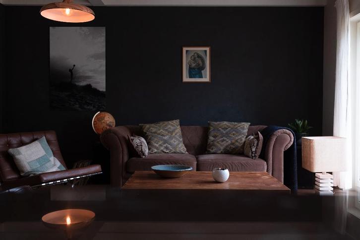 zetel - ruime tweezit, Huis en Inrichting, Zetels | Zetels, Gebruikt, Rechte bank, Tweepersoons, 200 tot 250 cm, 100 tot 125 cm