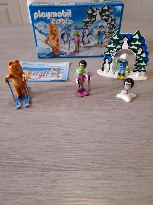 PLAYMOBIL Family Fun Skischooltje 9282, Kinderen en Baby's, Speelgoed | Playmobil, Zo goed als nieuw, Complete set, Ophalen of Verzenden