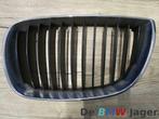 Grill links zwart chroom BMW 1-serie E81 E87  51137077129, Auto-onderdelen, Gebruikt, Ophalen of Verzenden, BMW, BMW