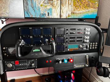 flight simulator logitech cockpit beschikbaar voor biedingen