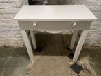 Console sellette petit meuble table blanc, Ophalen, Overige materialen, Gebruikt, 50 tot 100 cm
