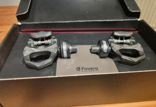 Favero Assioma Duo vermogensmeter pedalen, Fietsen en Brommers, Fietsonderdelen, Zo goed als nieuw, Ophalen of Verzenden