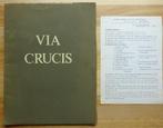 Kunstmap 1980 Via Crucis - Armand Demeulemeester, Ophalen of Verzenden, Gelezen