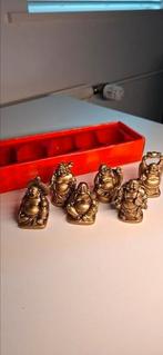 6 Boeddha beeldjes, Huis en Inrichting, Woonaccessoires | Boeddhabeelden, Ophalen of Verzenden, Zo goed als nieuw