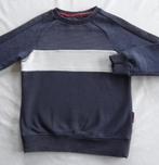 134/140  WE Sweater Dkr. Blauw effen met witte streep   € 9, Kinderen en Baby's, Kinderkleding | Maat 134, Jongen, Trui of Vest