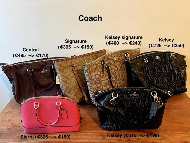 50+ tassen Gucci, Miu Miu, Marc Jacobs, Burberry, Anya Hindm, Handtassen en Accessoires, Tassen | Damestassen, Nieuw, Ophalen of Verzenden