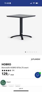 Bistro tafel Hobro W 70X L70, Huis en Inrichting, Ophalen, Zo goed als nieuw