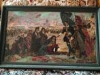 Russische schilderij van Kostin M.A. 1948 jaar, Antiek en Kunst, Kunst | Schilderijen | Klassiek, Ophalen of Verzenden