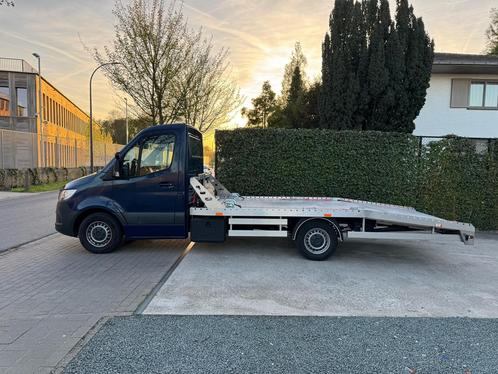 MERCEDES SPRINTER EURO 6, Auto's, Mercedes-Benz, Particulier, Sprinter Combi, Diesel, Euro 6, 2 deurs, Automaat, Blauw, Stof, Ophalen