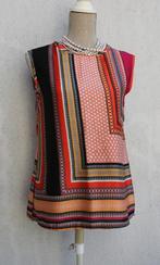 Prachtige veelkleurige zijden blouse M/L, JPFS, Ophalen of Verzenden, Nieuw, Maat 38/40 (M)