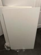 3 Häggeby keukenkastdeuren 60x100 cm, Ophalen, 50 tot 100 cm, Zo goed als nieuw, Wit