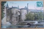 BRUGES : carte postale ancienne en couleur 1913 PORTE DE GAN, Collections, Affranchie, Flandre Occidentale, Enlèvement ou Envoi