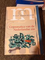 Grammatica van de Nederlandse zin. Willy Vandeweghe, Enlèvement ou Envoi, Utilisé, Enseignement supérieur