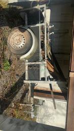 Remorque 1m60 / 1m07, Bricolage & Construction, Métaux, Enlèvement, Utilisé, Fer