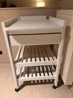 Vezorgtafel en draagzak, Ophalen, Zo goed als nieuw