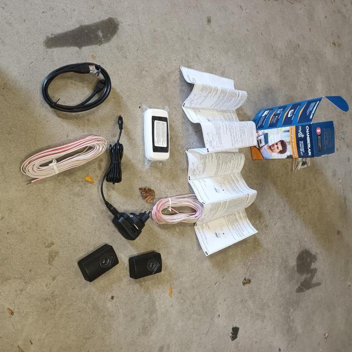 Motor Garage poort met wifi sturing, Doe-het-zelf en Bouw, Motoren, Zo goed als nieuw, Elektromotor, Ophalen