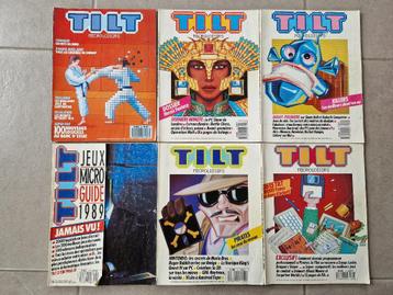 Magazines Tilt Microloisirs lot 2  revues c64 cpc amiga beschikbaar voor biedingen