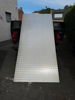 1 nieuwe aluminium traanplaat 270 cm x 124 cm 5/6,5 mm, Ophalen