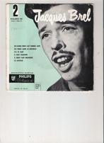 Jacques Brel - Qu'avons nous fait bonnes gens EP Philips nr2, Cd's en Dvd's, Vinyl Singles, Gebruikt, 7 inch, Ophalen of Verzenden