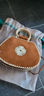 Unisa handtas  suède, Enlèvement ou Envoi, Neuf, Brun, Sac à main