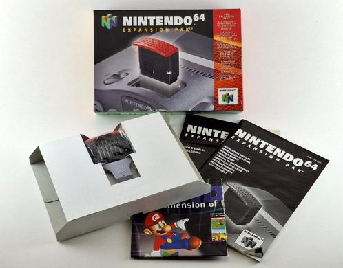 Expansion Pak Nintendo 64 Compleet CIB PAL, Games en Spelcomputers, Spelcomputers | Nintendo Consoles | Accessoires, Zo goed als nieuw