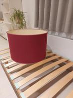 landelijke hanglamp lampkap groot rood 60 X 42, Huis en Inrichting, Lampen | Lampenkappen, Ophalen, Rood
