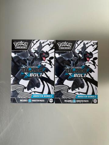 Pokémon Scarlet & Violet Black Bolt Booster Bundle Sealed beschikbaar voor biedingen