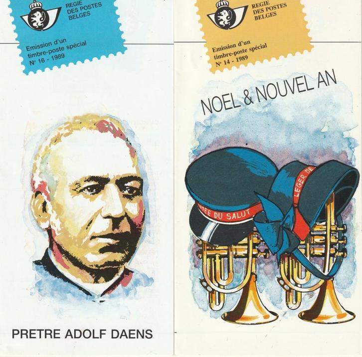 lot de 6 pièces, FDC — Emission philatélique du premier jour, Timbres & Monnaies, Timbres | Europe | Belgique, Affranchi, Oblitération 1er jour