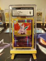 Pokémon Nidorino reverse holo 44/108 CGC 9, Ophalen of Verzenden, Nieuw, Losse kaart, Foil