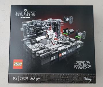 Lego Star Wars - 75329 - Death Star Trench Run diorama beschikbaar voor biedingen